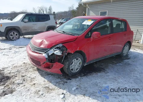 2012 Nissan Versa 1.8 S z USA, uszkodzony, nr VIN 3N1BC1CP4CK266300